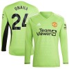 Maglia da Calcio Portiere a Maniche Lunghe Manchester United Onana 24 Casa 2023-24 per Uomo